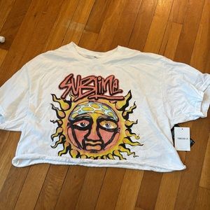 Forever 21 Sublime Cropped T-Shirt